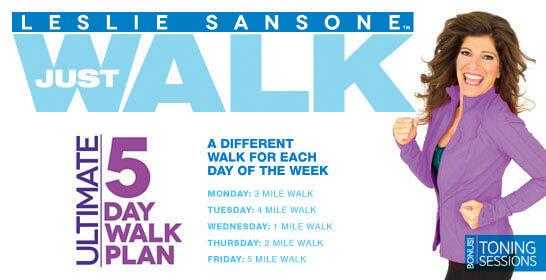 Тренировка с лесли сансон - план ходьбы на 5 дней (ultimate 5 day walk plan), смотреть видео онлайн