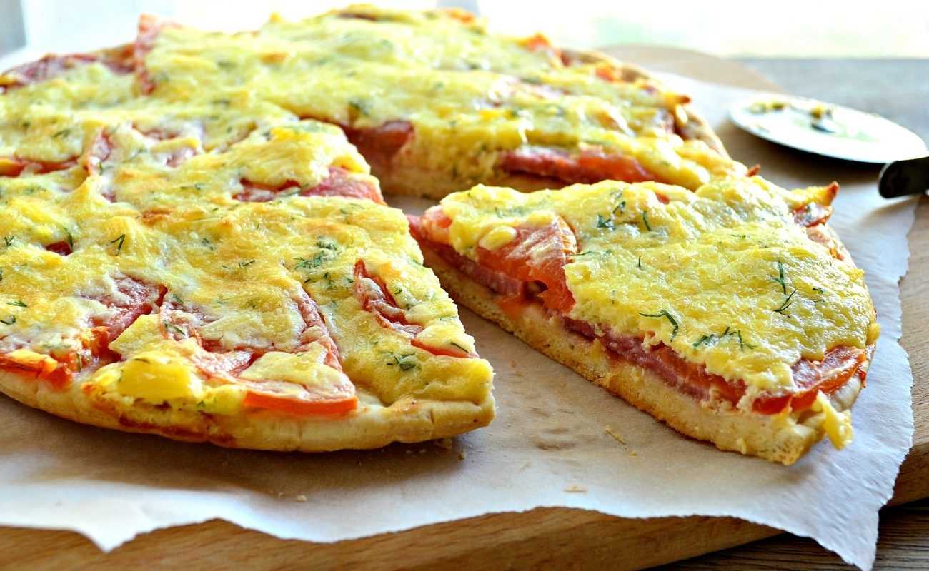Пицца из кабачков (диетический рецепт пп пиццы с кабачками, калорийность)