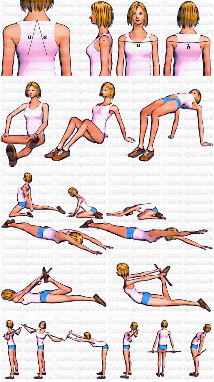 Упражнения от сутулости спины: комплекс для осанки для взрослых и детей: топ 10 упражнений от сутулости в домашних условиях