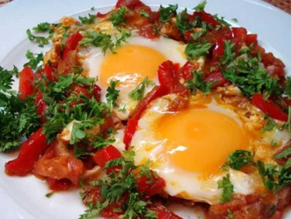 Жареные помидоры с яйцами. вкусная яичница с помидорами :: syl.ru