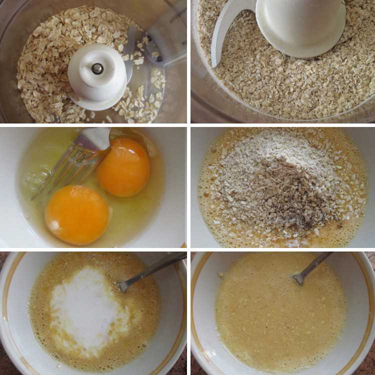 Рецепт блинов на овсяном молоке с яйцами