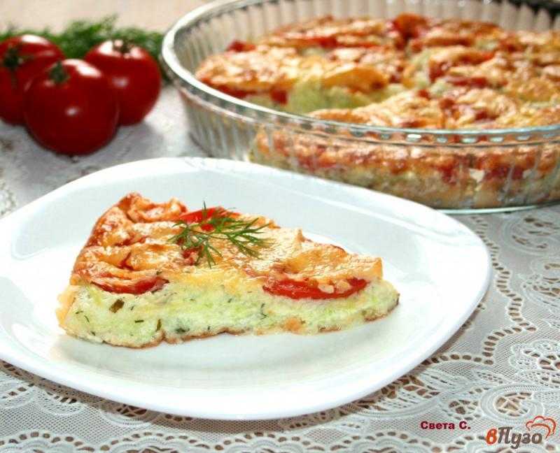 Пицца из кабачков: на сковороде и в духовке