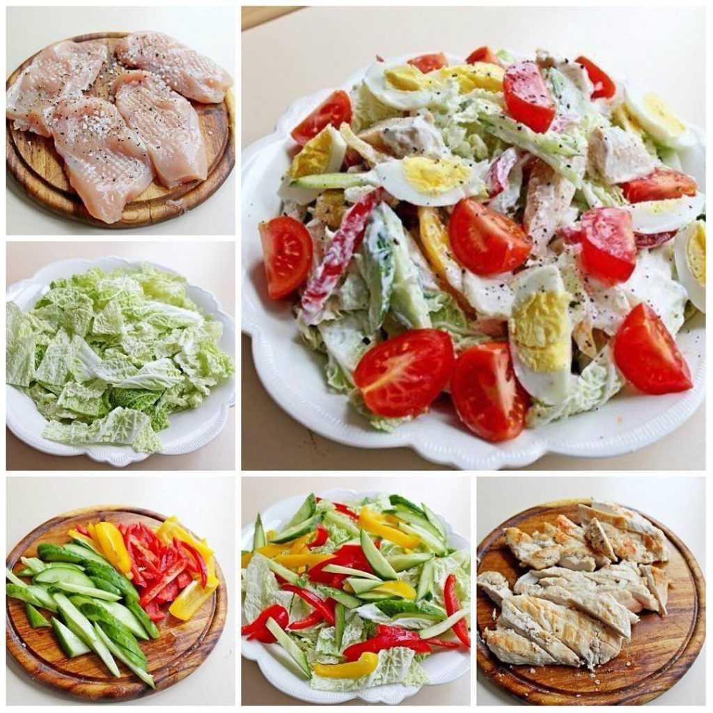 Диетический салат с фасолью:пп рецепты с консервированной и отварной