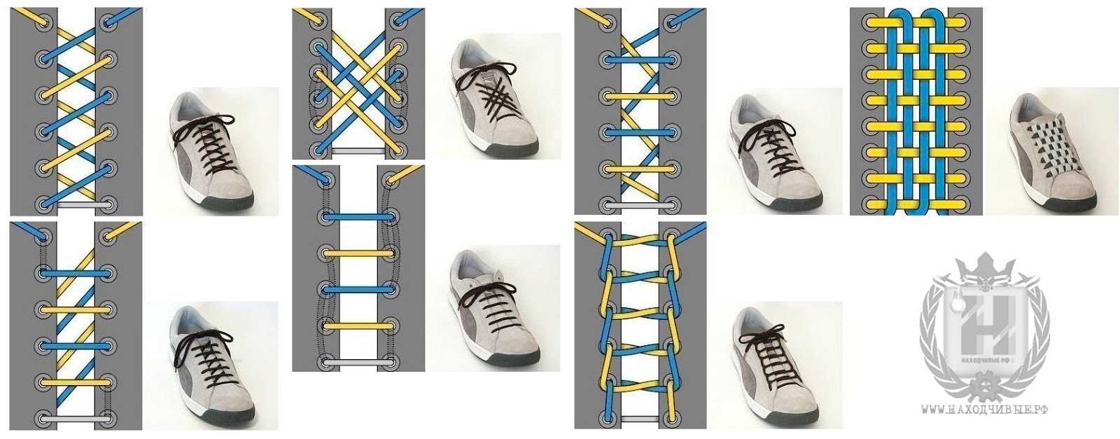 Убираем мешающие шнурки и удобно зашнуровываем кроссовки для плодотворной тренировки
