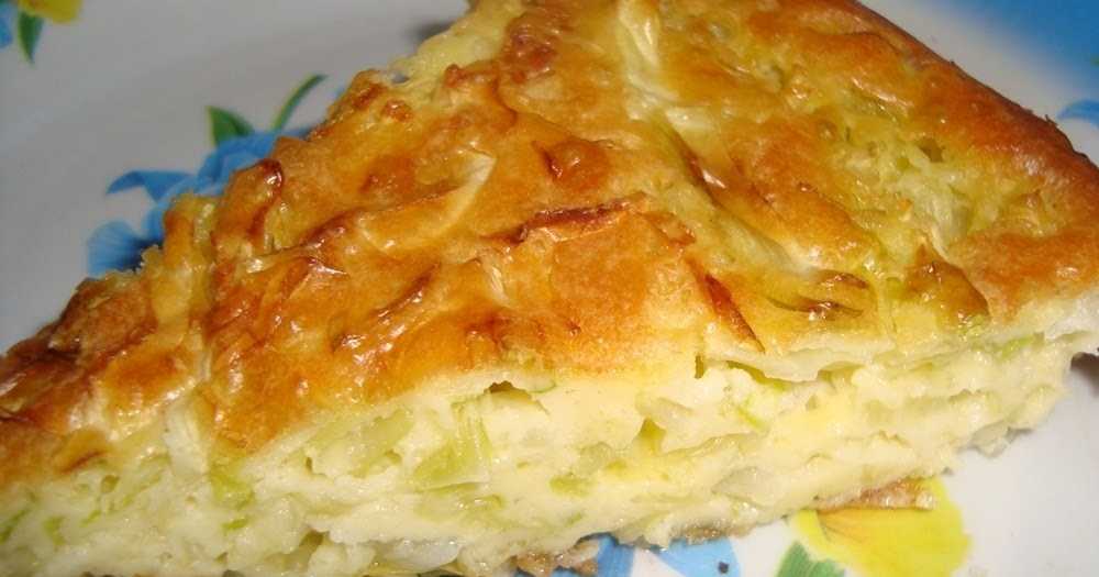Рецепт пирога с капустой на сковороде